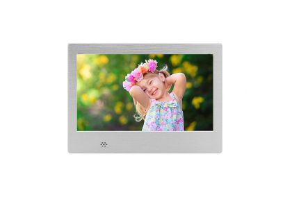 7 inch gold metal digital photo frame_BL7004MR