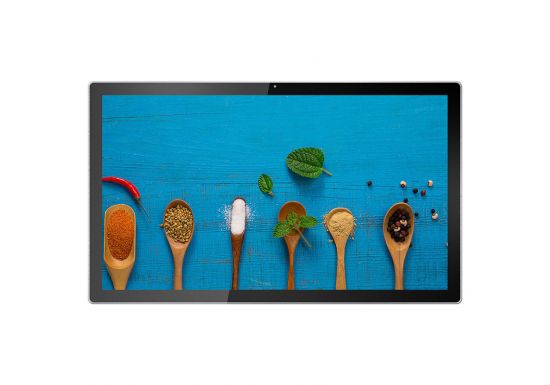 27 Inch HD Resolution lcd smart signage tablet_Bay trail
