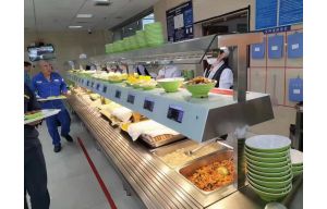 博时特菜品出品结算一体机应用案例：呼和浩特某国企食堂项目