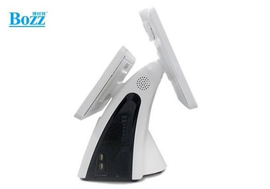 安卓双屏刷脸收银机票据打印一体收款机