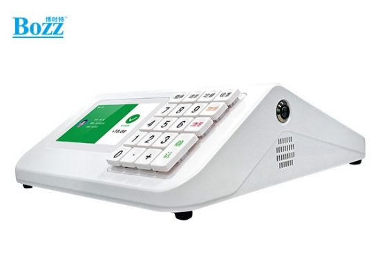 团餐双屏触控结算机 刷脸扫码一体收款机_F638D